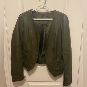 Dynamite faux leather jacket